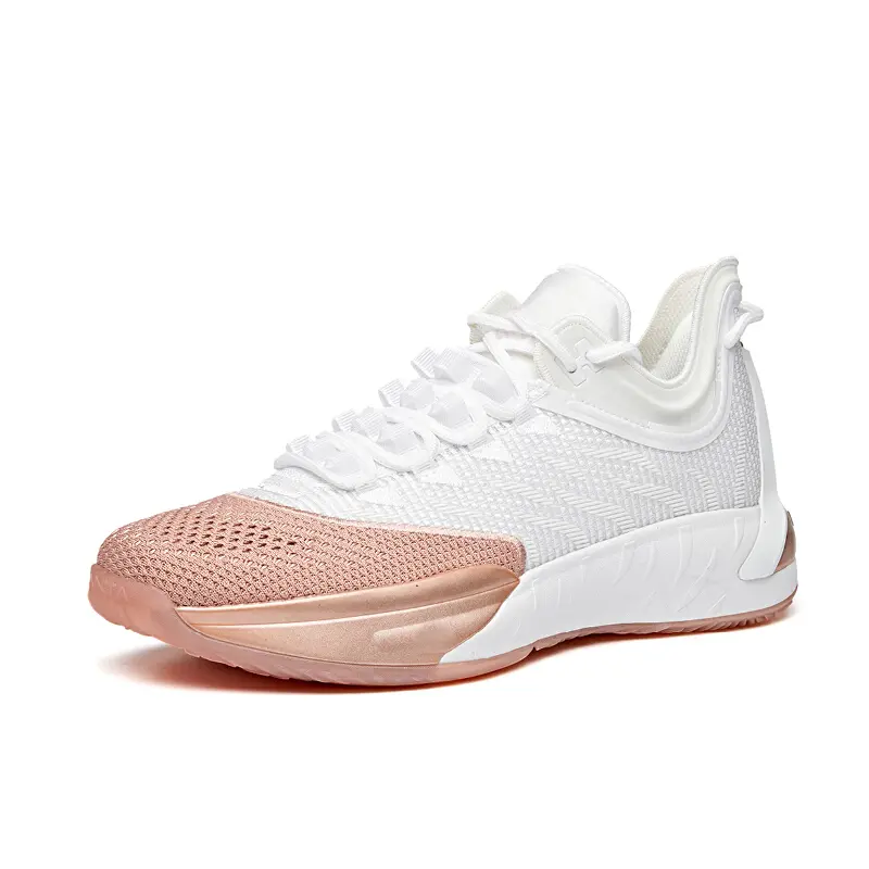 New Fashion Custom Professional Breathable Sports Basketball Shoes For Men