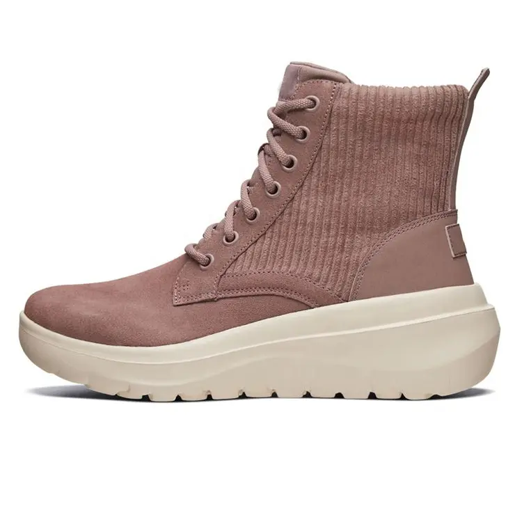 OEM ODM Service Professional Fashion China Women Adult Knitting Winter MD Ankle  Bootie Design Boots Snow Shoes with Zip